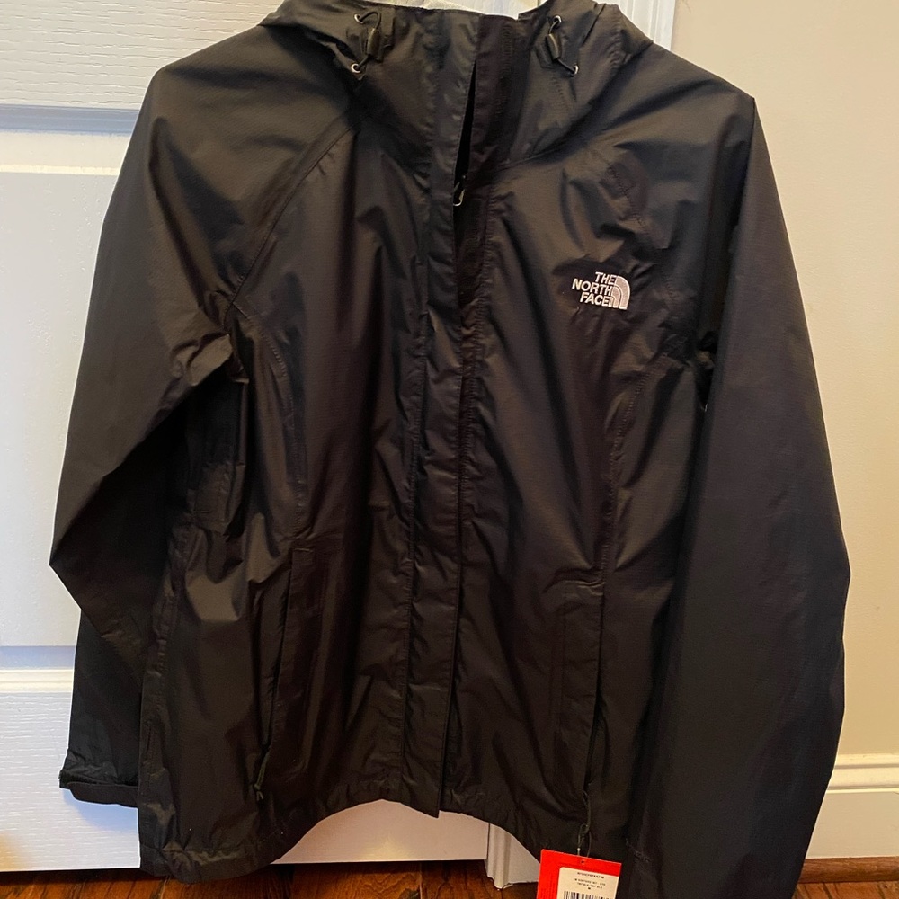 North Face women’s Venture black rain coat - Medium